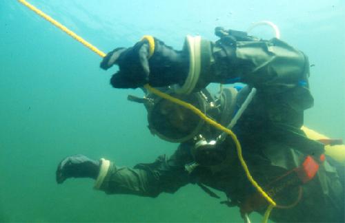 Diving in FOKA drysuit